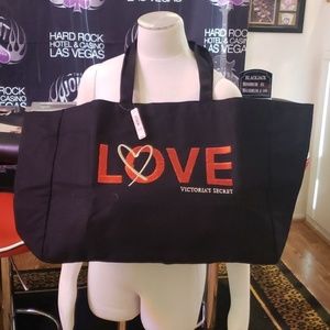 Victoria's Secret "LOVE" tote.